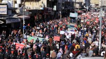 للأسبوع الثالث على التوالي.. أردنيون يتظاهرون ضد اتفاقية الطاقة مع إسرائيل