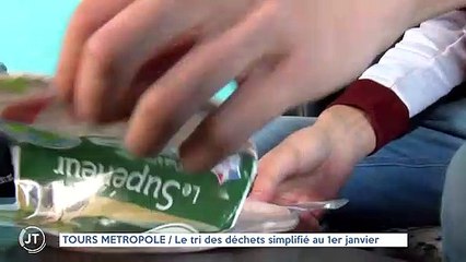 TOURS MÉTROPOLE / Le tri des déchets simplifié au 1er janvier