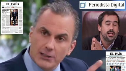 Zasca: cuando Ortega Smith (VOX) le soltó al periodista Carlos E. Cué que 'El País' es un panfleto