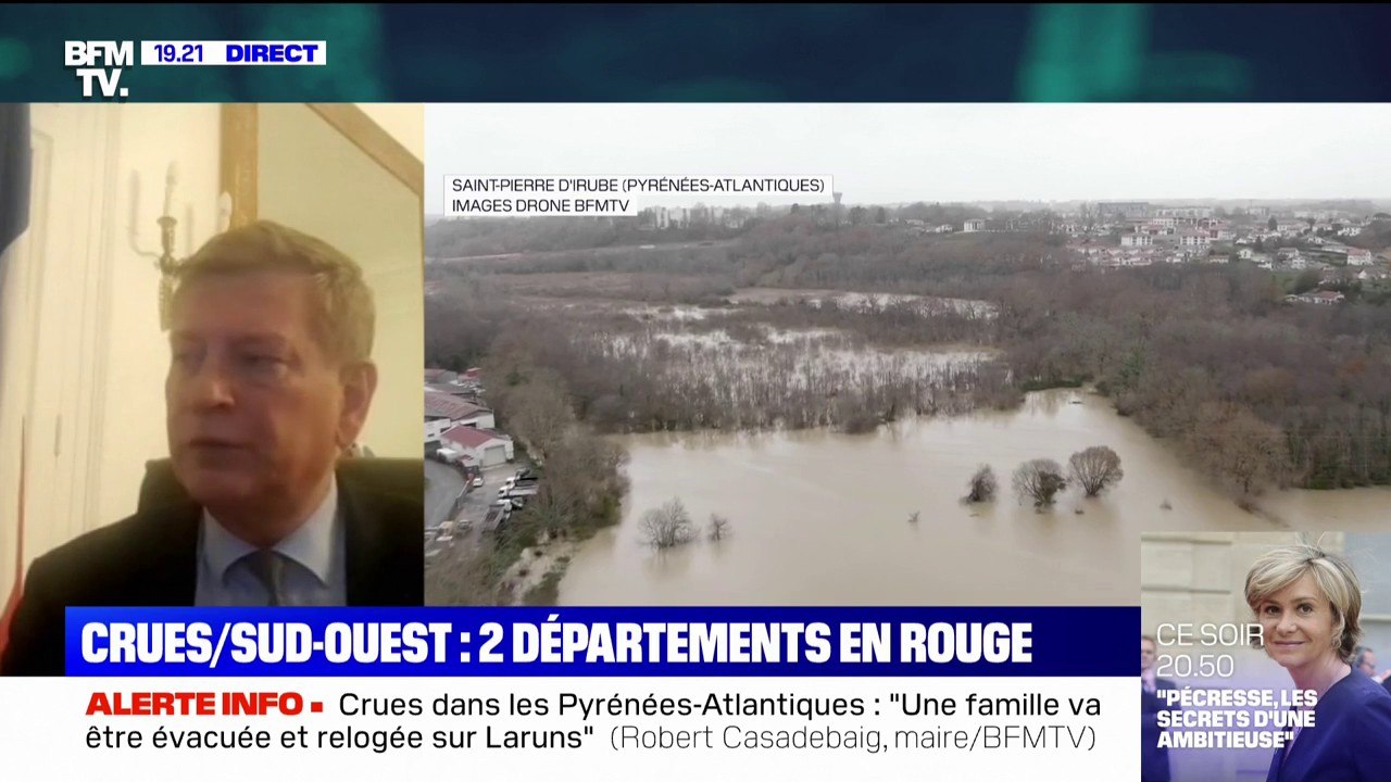 Crues dans les Pyrénées-Atlantiques: le préfet...