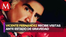 Se complica estado de salud de Vicente Fernández