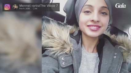 GALA VIDEO - Mennel de The Voice de retour après la polémique