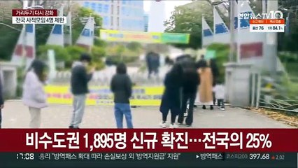 비수도권 보름째 1천 명대…방역 강화에 '망연자실'
