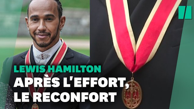 Lewis Hamilton a été fait chevalier quelques jours après son immense déception en F1