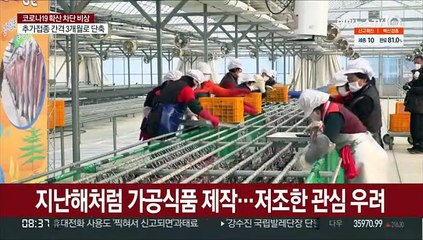 겨울 축제 줄취소로 남은 물고기 처치 '고민'
