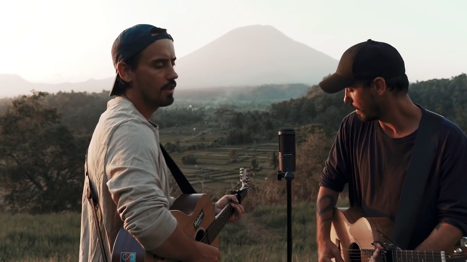 ⁣Ring of Fire  Music Travel Love Mount Agung Bali Indonesia Johnny Cash Cover