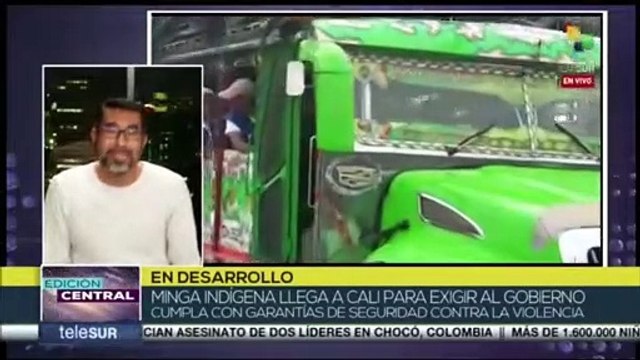 Colombia: Minga indígena cumplió su recorrido y arribó a Cali, capital de la resistencia