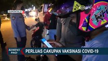 TNI-Polri Sweeping Warga Gorontalo yang Belum Vaksinasi Covid-19