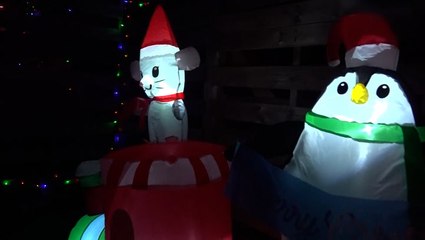 Thousands come out to visit holiday light corn maze in Maryland