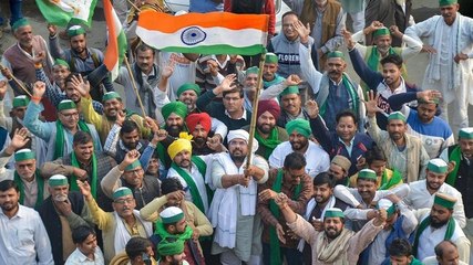 Watch: Farmers' andolan ends, ghar wapasi begins