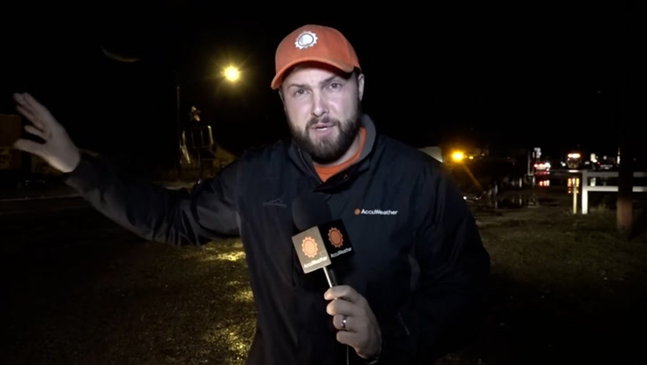 Live from the scene of tornado damage in Arkansas