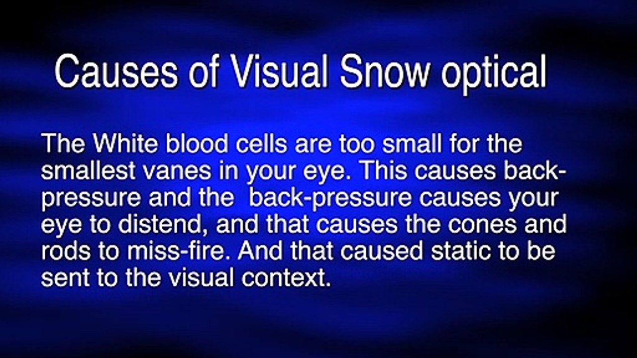 Getting Diagnosed with Visual Snow, Poofy Hair Productions
