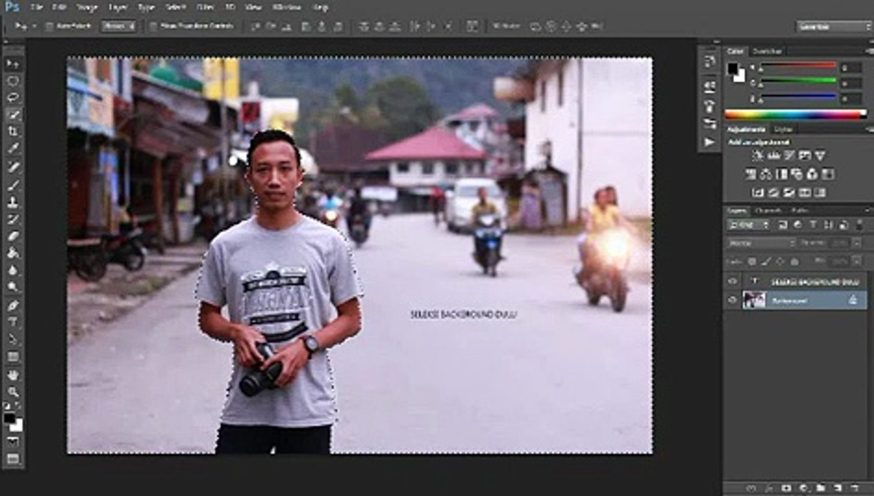 Tutorial Photoshop » Efek Background Blur Dan Bokeh