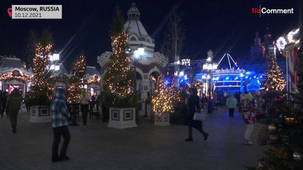 شاهد: افتتاح معرض أسواق عيد الميلاد في موسكو