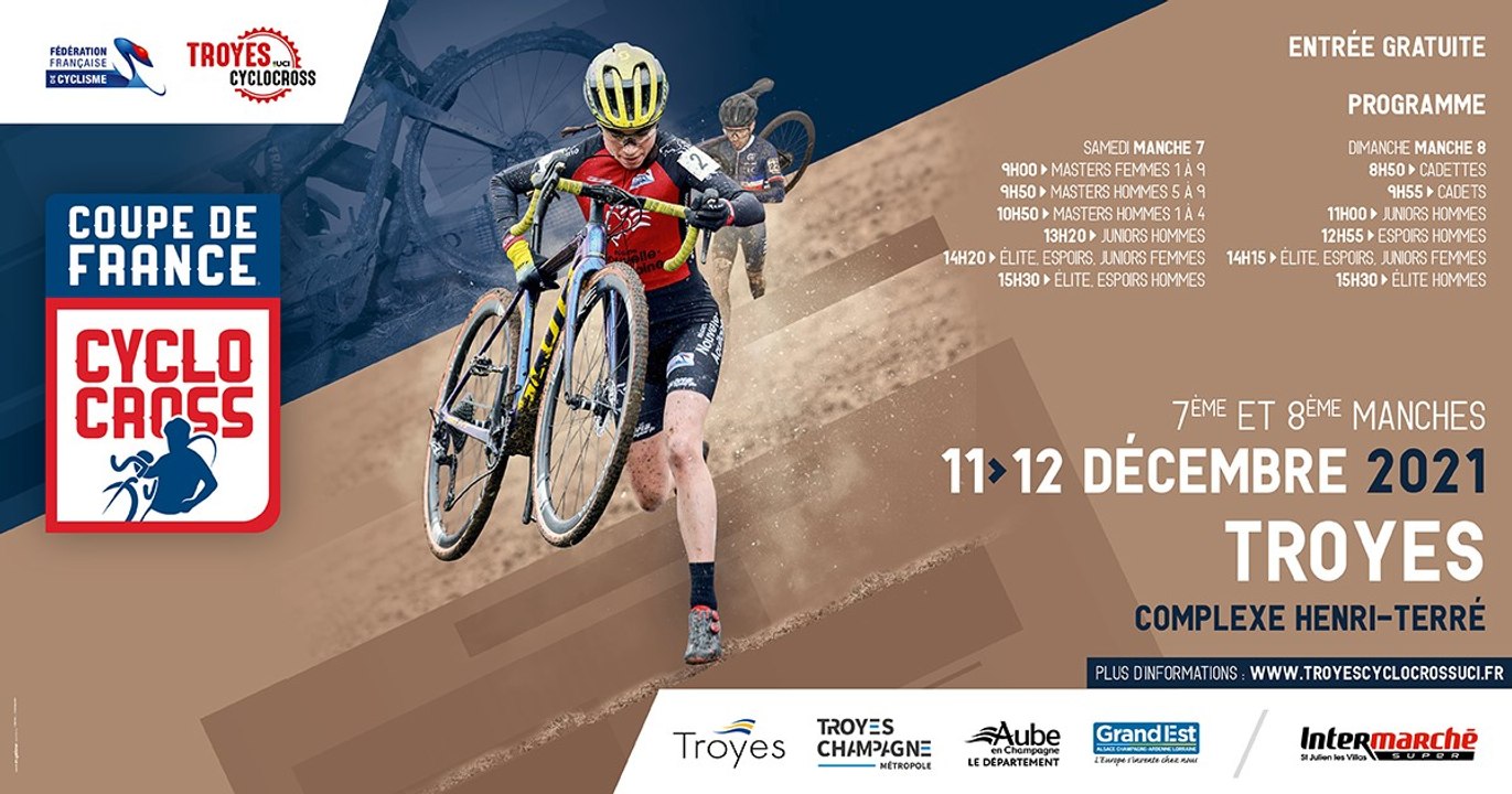 COUPE DE FRANCE DE CYCLO-CROSS    -   TROYES