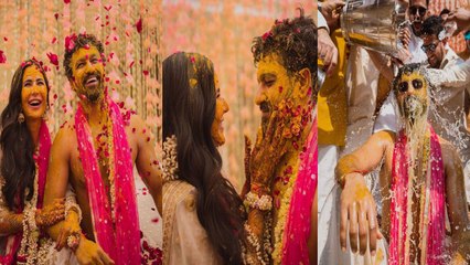 Katrina Kaif Vicky Kaushal की Haldi Ceremony Viral, जमकर Masti करते दिखे Family Member | Boldsky