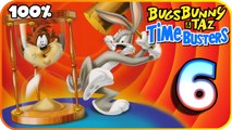 Bugs Bunny & Taz: Time Busters Walkthrough Part 6 (PS1) 100% Arabian Era - Sunset Alleys