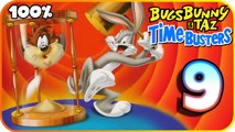 Bugs Bunny & Taz: Time Busters Walkthrough Part 9 (PS1) 100% Transylvania - Zoovania, Ending