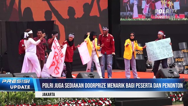Lomba Orasi Unjuk Rasa 2021 Piala Kapolri Berlangsung Meriah Dan Bertabur Hadiah