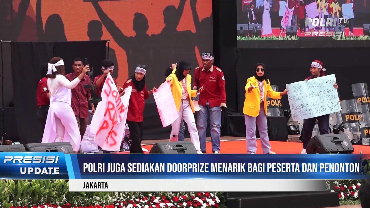 Lomba Orasi Unjuk Rasa 2021 Piala Kapolri Berlangsung Meriah Dan Bertabur Hadiah