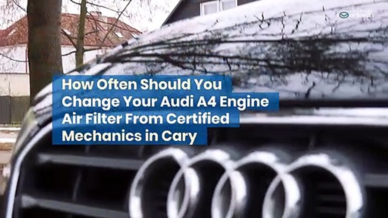 How Often Should You Change Your Audi A4 Engine Air Filter From Certified Mechanics in Cary