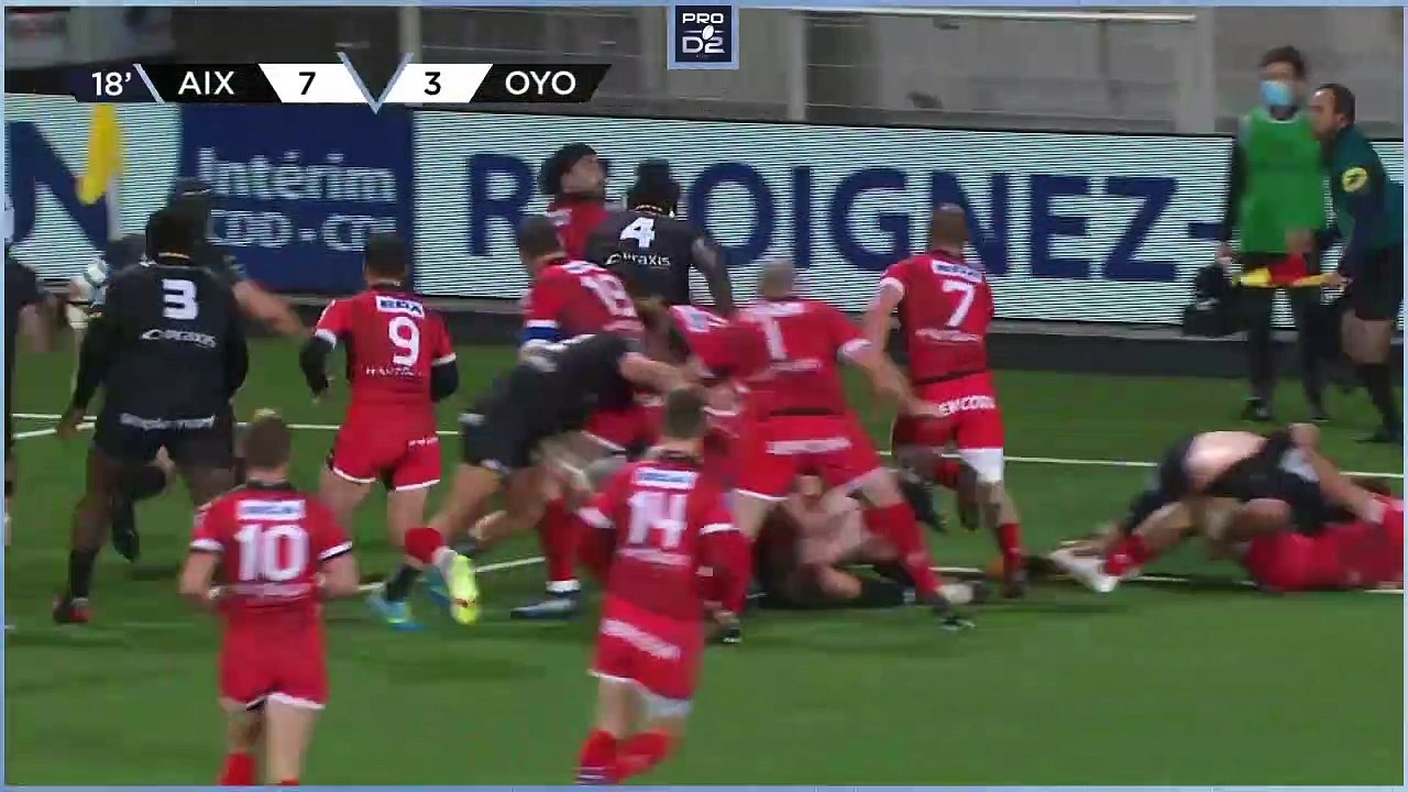 PRO D2 - Résumé Provence Rugby-Oyonnax Rugby: 27-33 - J14 - Saison 2021/2022