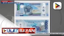 Bagong disenyo ng P1,000 polymer banknotes, isinapubliko na ng BSP