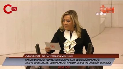 İYİ Parti Isparta Milletvekili Aylin Cesur: "Hükümet içinde bulunduğu sağlık krizinin farkında değil”