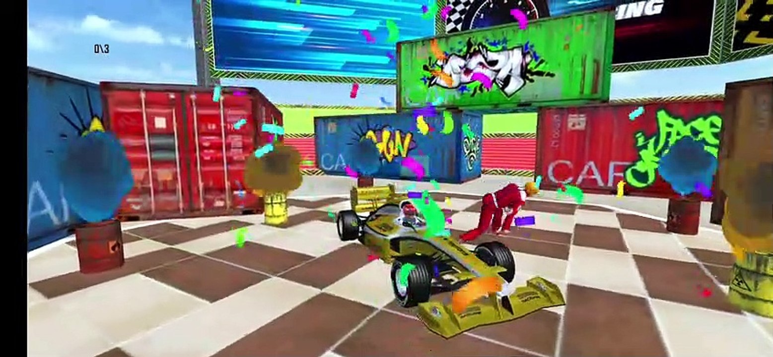 Crazy Formula Car Stunts 3D _ Android Gameplay