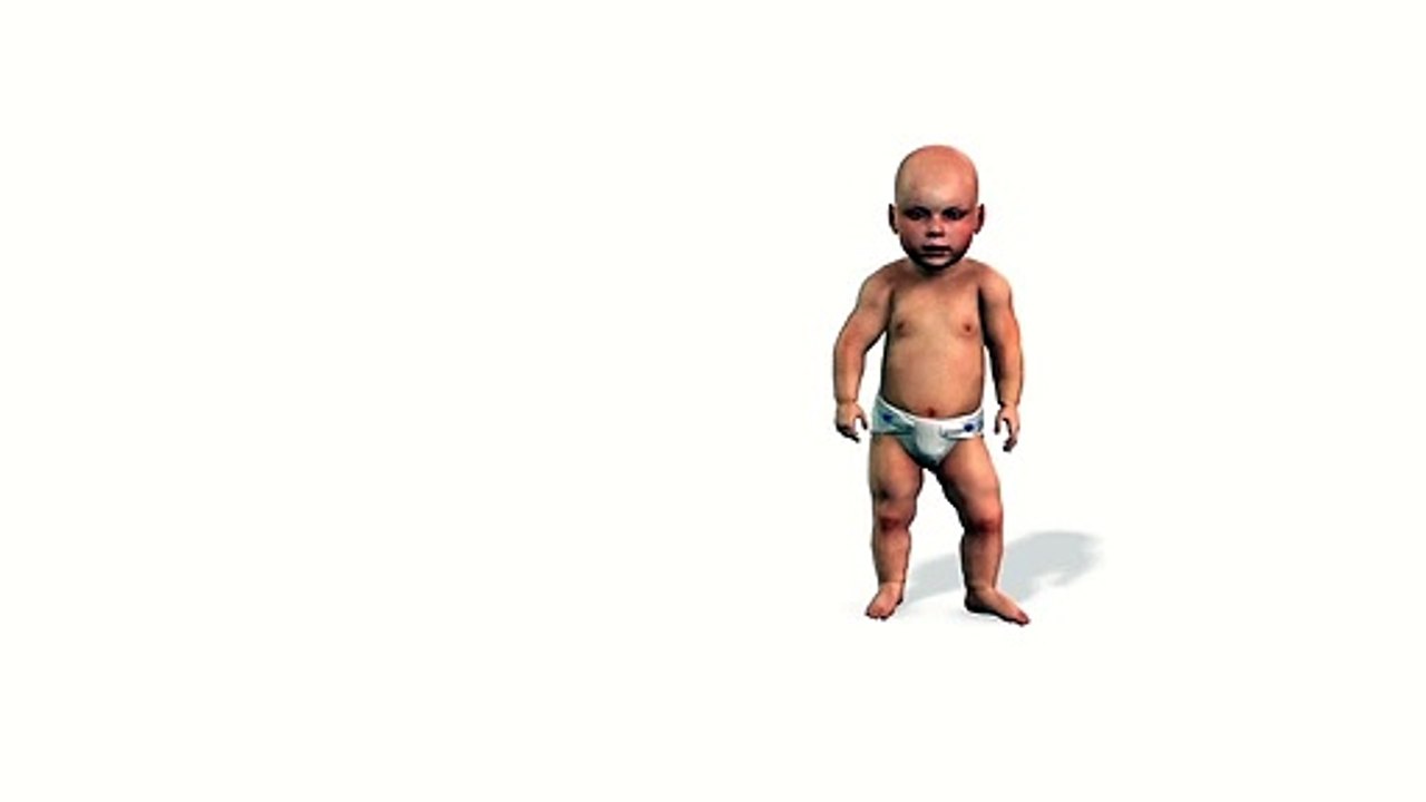 Cute baby dancing | copyright free video