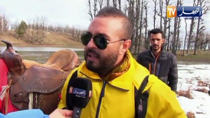 جيجل..بحيرة تمزغيدة أو لغدير ملحناش ..لوحة فنية طبيعية ساحرة الجمال