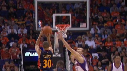 Stephen Curry scores 1st career 3-pointer vs. Suns in 2009