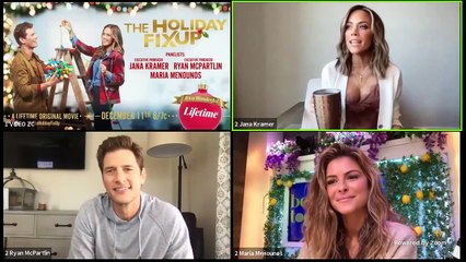 Maria Menounos On Finding Chemistry In Lifetime's The Holiday Fix Up