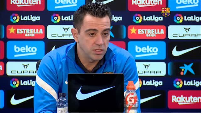 Xavi: Mañana es otra final. No podemos perder ya más puntos