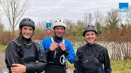 Les kayakistes se régalent sur le gave de Pau en crue