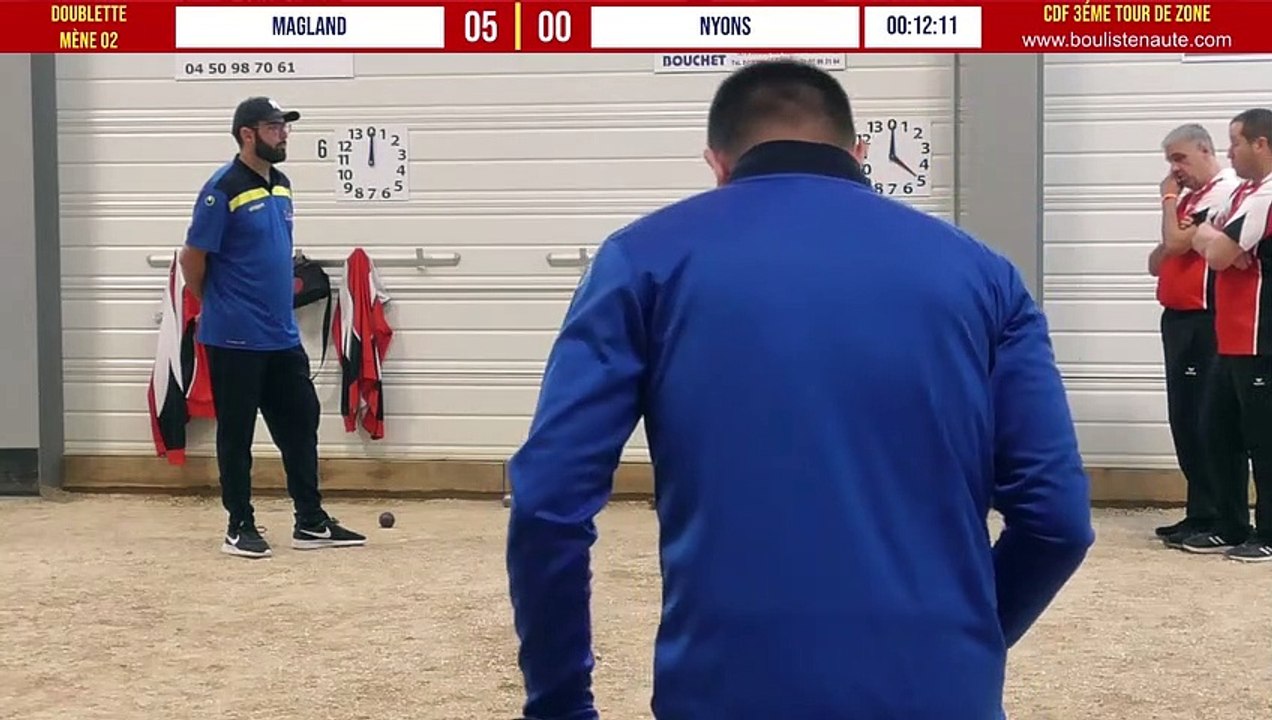 MAGLAND vs NYONS : 3e Tour Coupe de France des Clubs de Pétanque - Doublette