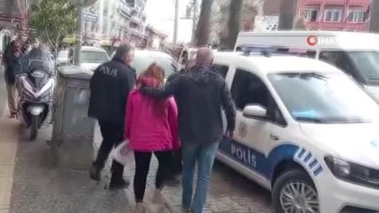 Kuyumcuları dolandırmak için İzmir'den gelen kadın Edremit'te yakayı ele verdi