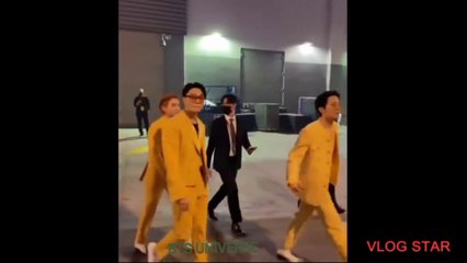 BTS LEAVING AMA 2021 AWARD SHOW