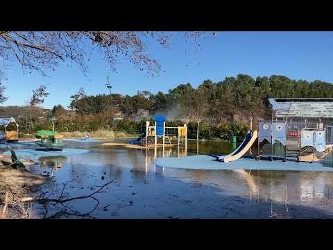 À Istres, les fortes rafales font des dégâts aux abord de l’étang de l’Olivier