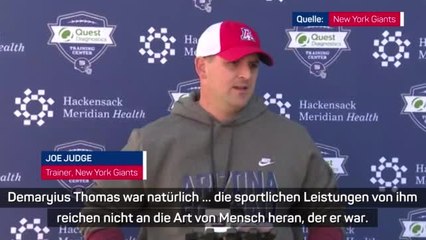 Judge über verstorbenen Thomas: "Hatte Charakter"