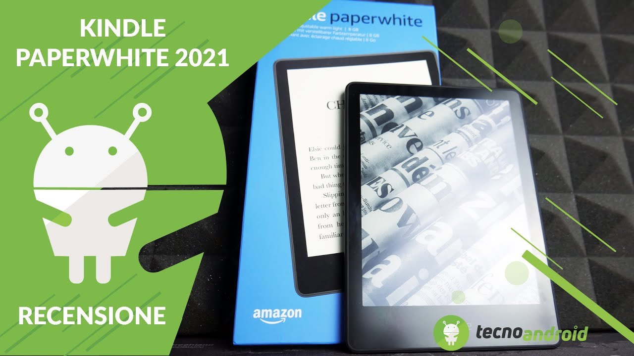 RECENSIONE Amazon Kindle Paperwhite 2021: l'ultima generazione degli  e-reader - Video Dailymotion