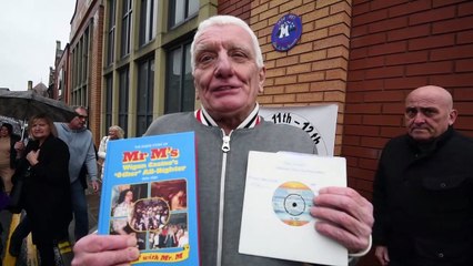 Mr Ms northern soul plaque