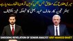 The shocking revelation of senior analyst Arif Hameed Bhatti in live program