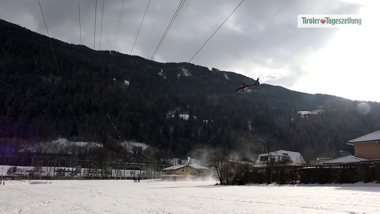 Sechs  Verschüttete bei Lawinenabgang in Zams, 14-Jähriger tot