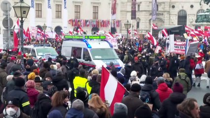 Autriche : nouvelle mobilisation d'ampleur contre la vaccination obligatoire