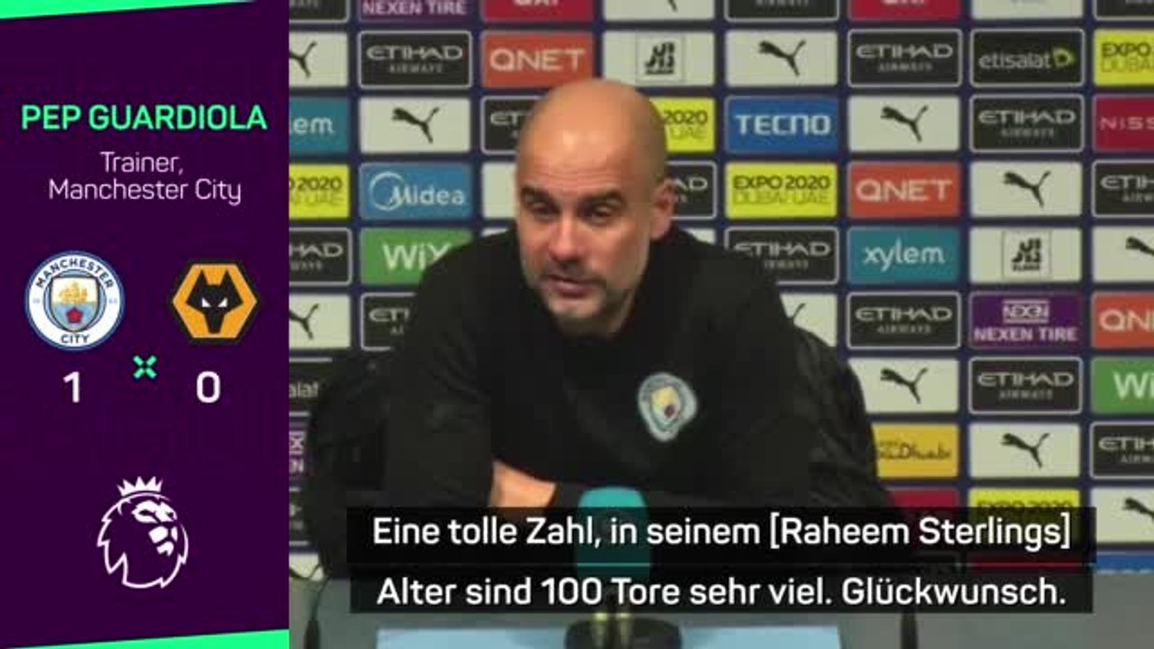 Guardiola: “Raheem war immer sehr wichtig”
