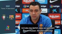 Xavi zu Barca-Schwäche: 