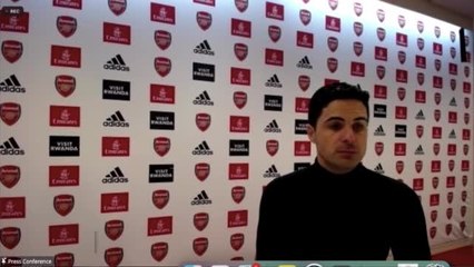 16e j. - Arteta très content du match de Lacazette
