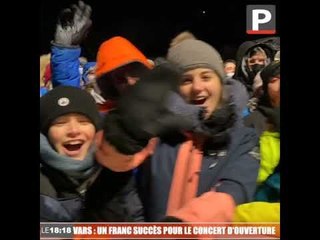 Vars : un franc succès pour le concert d'ouverture