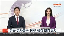 한국 여자축구, FIFA 랭킹 18위 유지